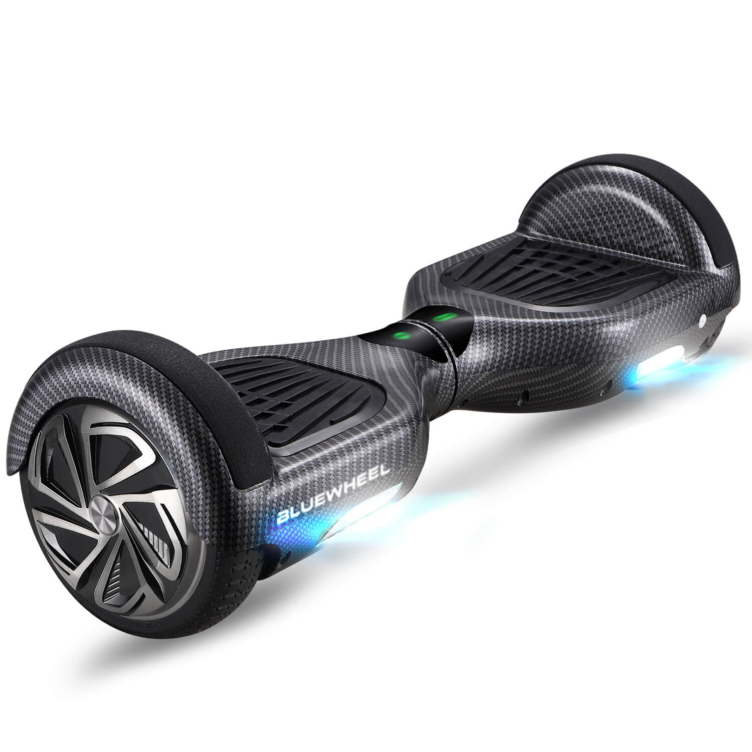 HX310s Hoverboard Blaues Chrom