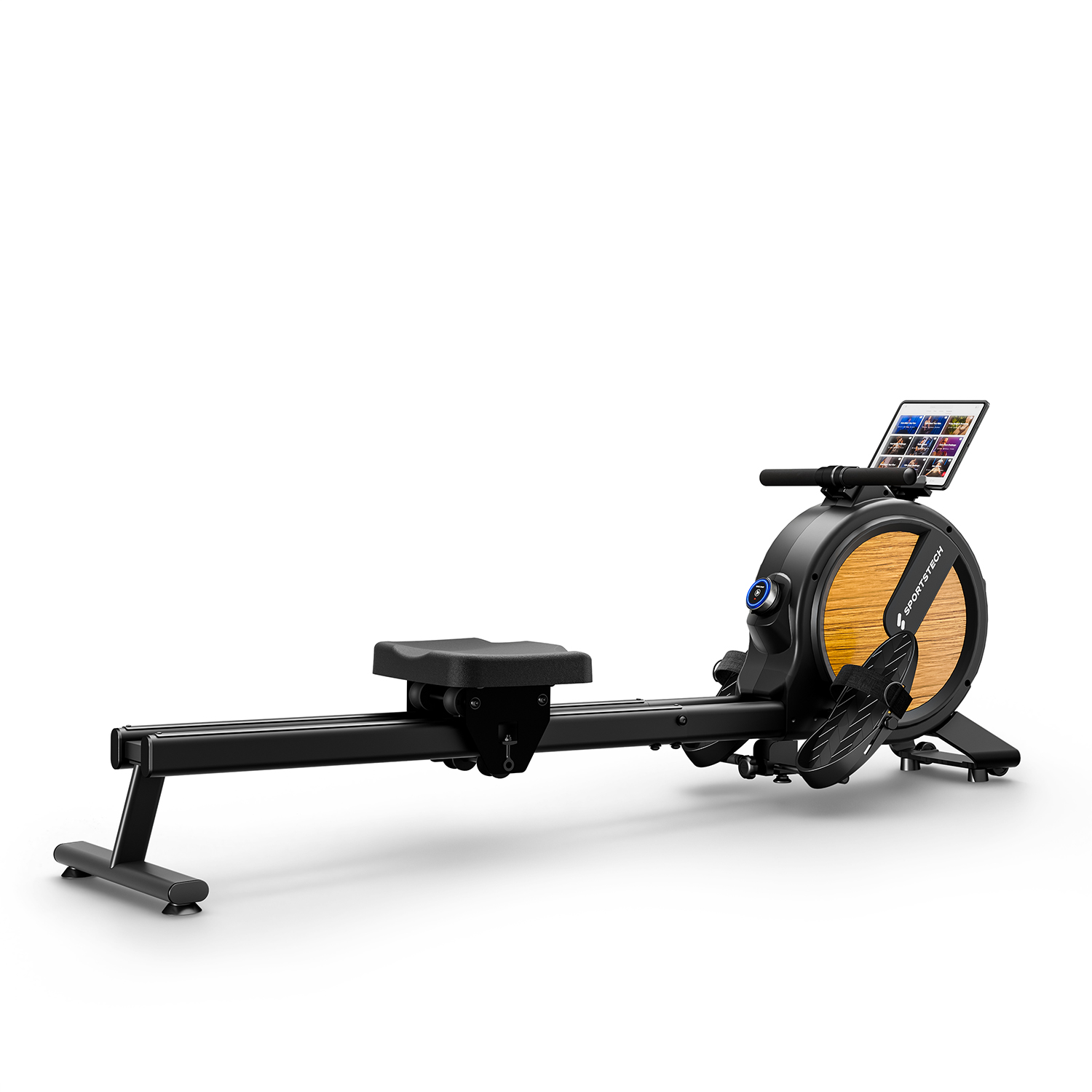 PROwer Rudergerät Hellbraun