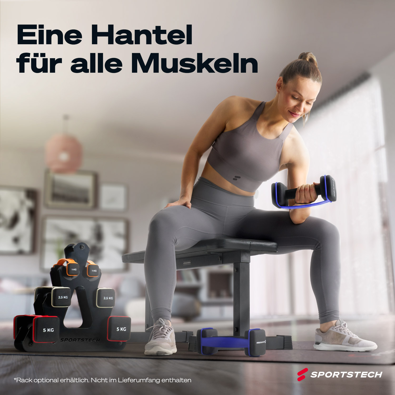 AH100 2x 1kg Hantelset
