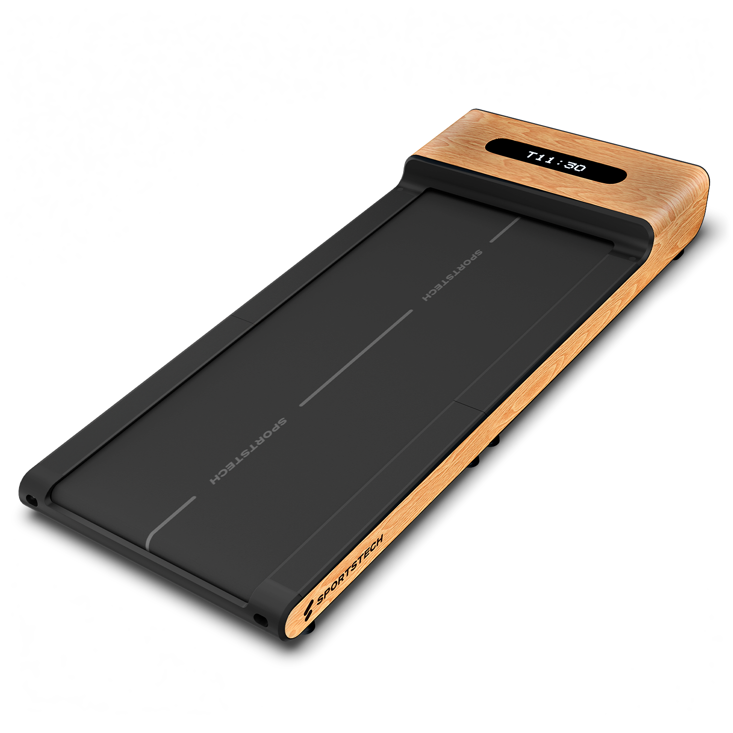 WoodPad Pro Laufband  hellbraun